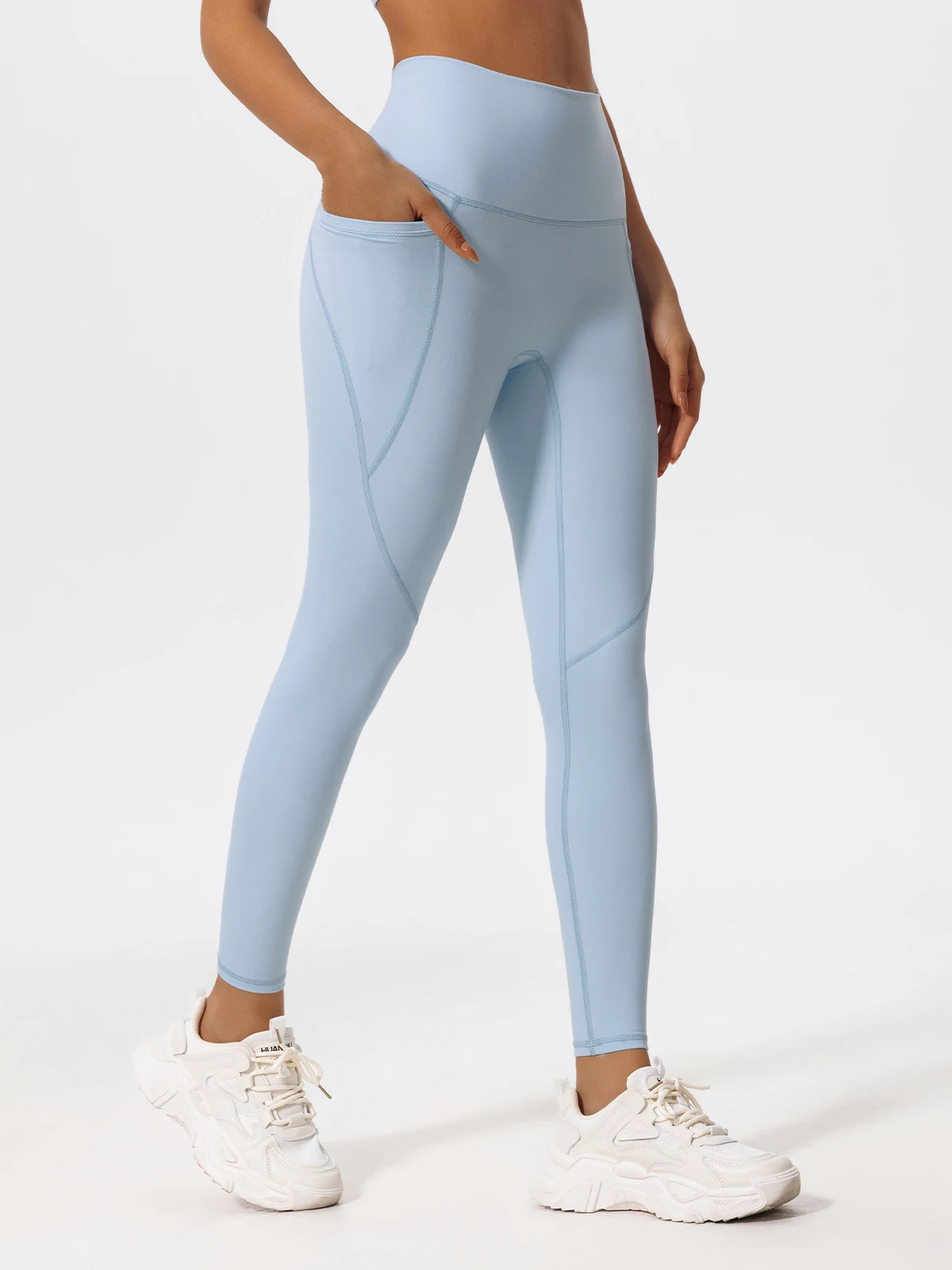 Hearuisavy Ultraweiche Stoffe, 2-teilig, langärmelig, enges Fitnessstudio-Set für Damen, schnell trocknendes Oberteil, Yoga-Kleidung, Workout, Sport-Shirts, Anzug für Damen – Detail 21