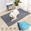 Dog Urine Pads Washable Reusable Anti Slip Pet Pee Pad Puppy Training Pad Pet Bed Urine Mat for Car Seat Cover Pet Supplies 2