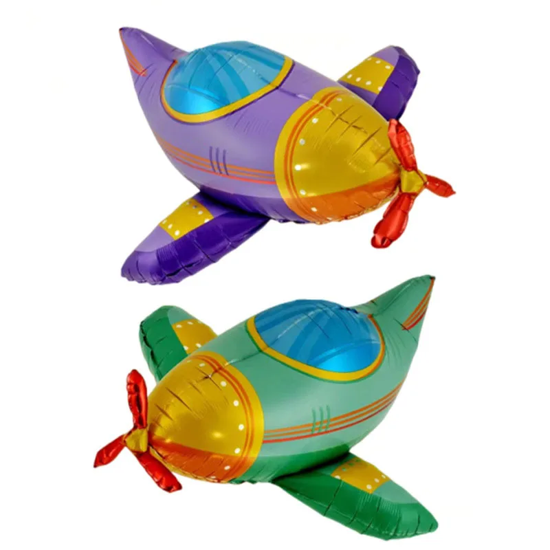 Airplane Aluminum Foil Balloons Plane Globos Aircraft Air Balloon