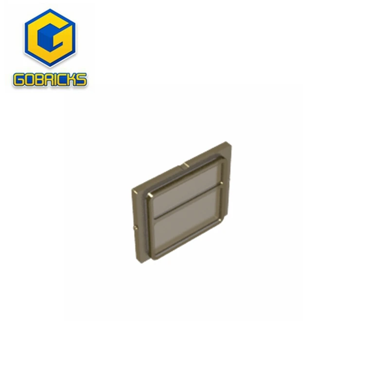 Gobricks Gds-2037 Vetro Per Finestra Del Treno 1X4X3 Compatibile Con Parti Di Blocchi Tecnici Lego 4034 Modificate