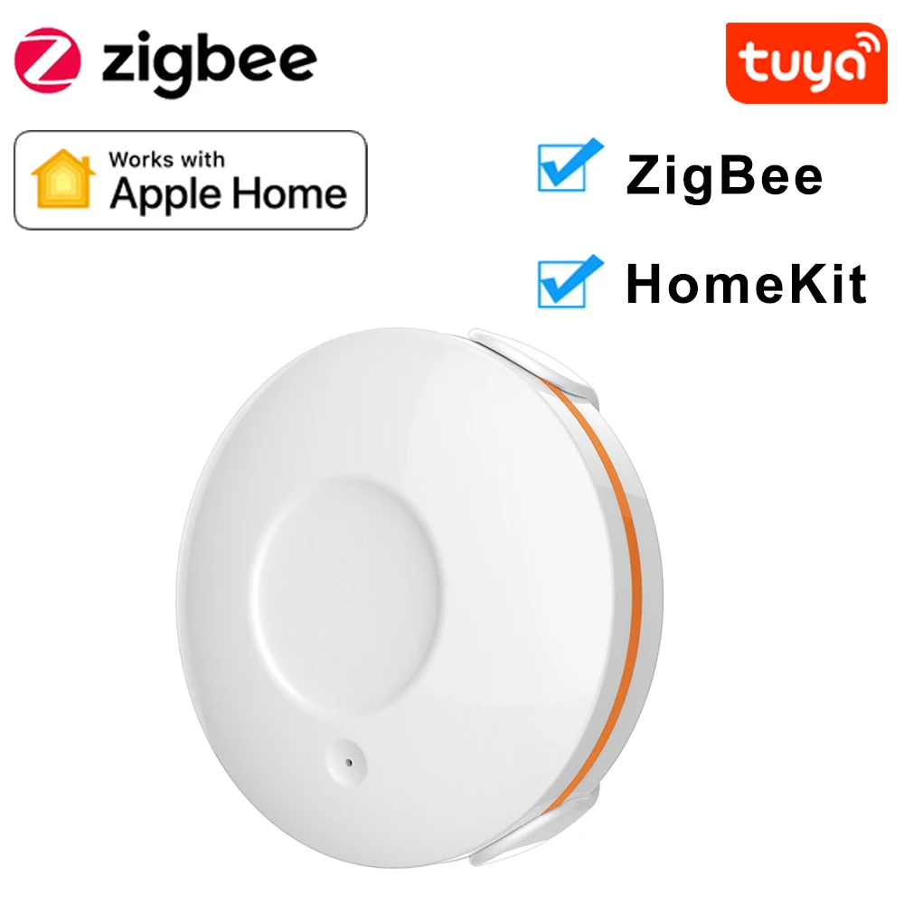 HomekitTuyaZigBeeSmartHomeWaterSensorLeakDetectorFloodWaterleakageAlarmWorksWith