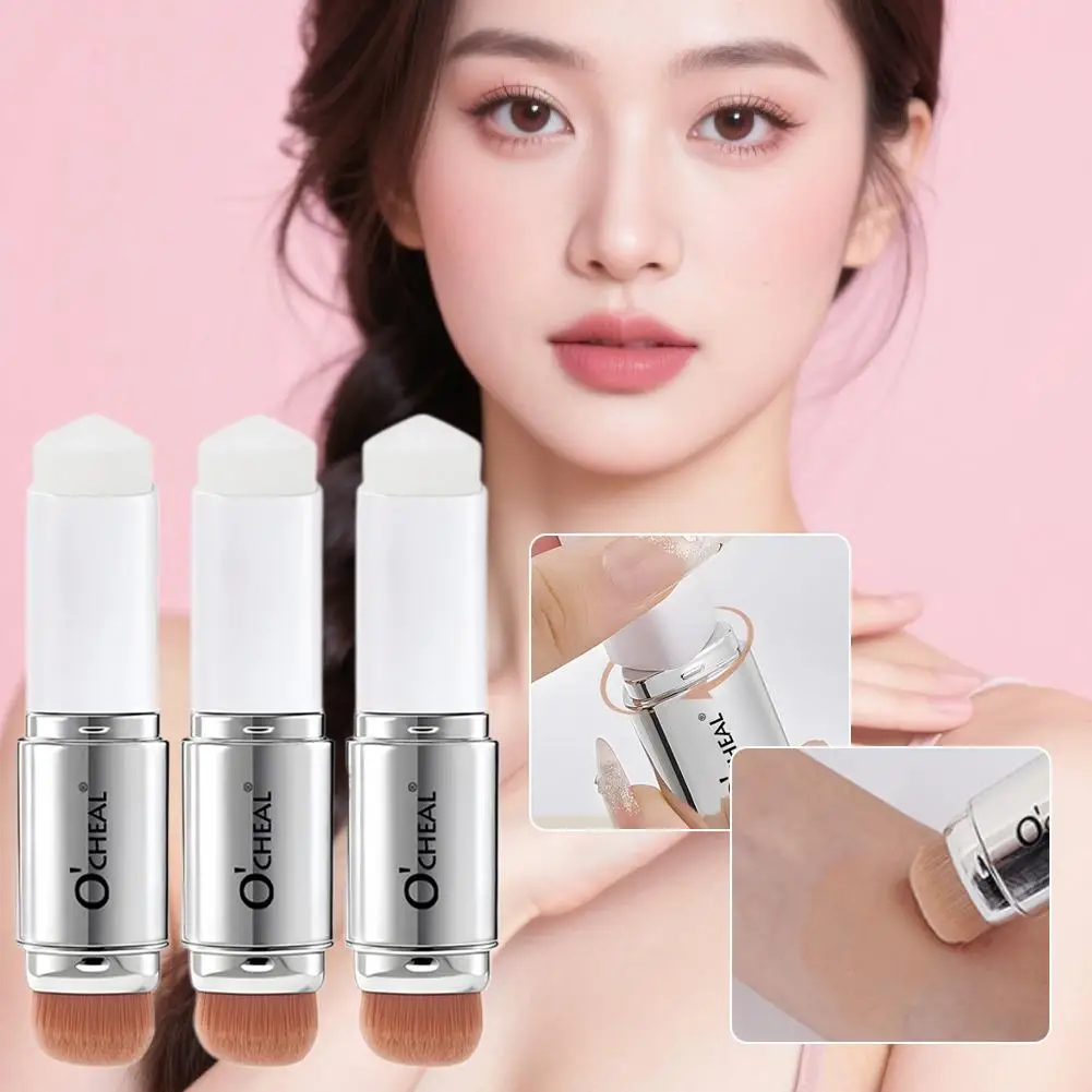 2-in-1 Farbwechselnder Foundation-Stick, flüssige, feuchtigkeitsspendende, leichte, aufhellende Foundation, farbwechselnd, für alle Hauttypen – Detail 5