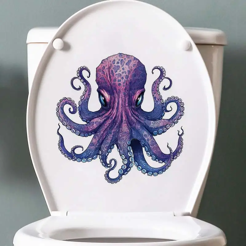 Octopus Marine Animal Wall Stickers for Bedroom Living Room Decor