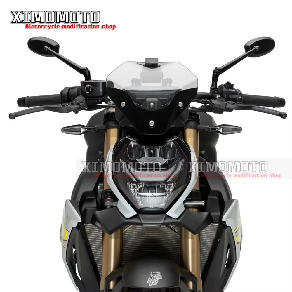 Aerodynamic Winglet Fairing for Motorcycles - Enhanced Downforce Spoiler for Naked Front