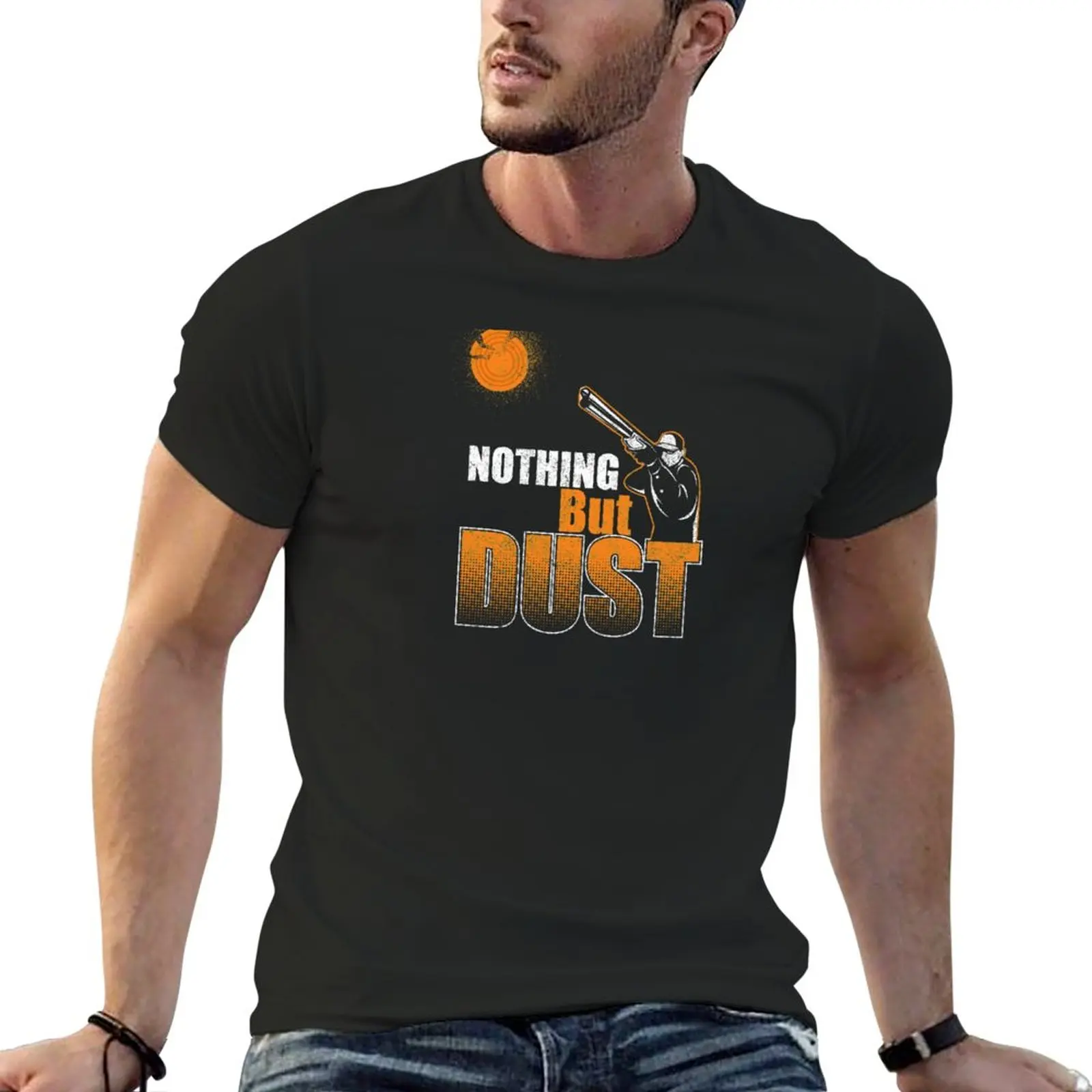 Skeet Clay Shooting Pigeon Trap Bird Hunters T-Shirt Senza Polvere Magliette Personalizzate Top Abbigliamento Da Uomo