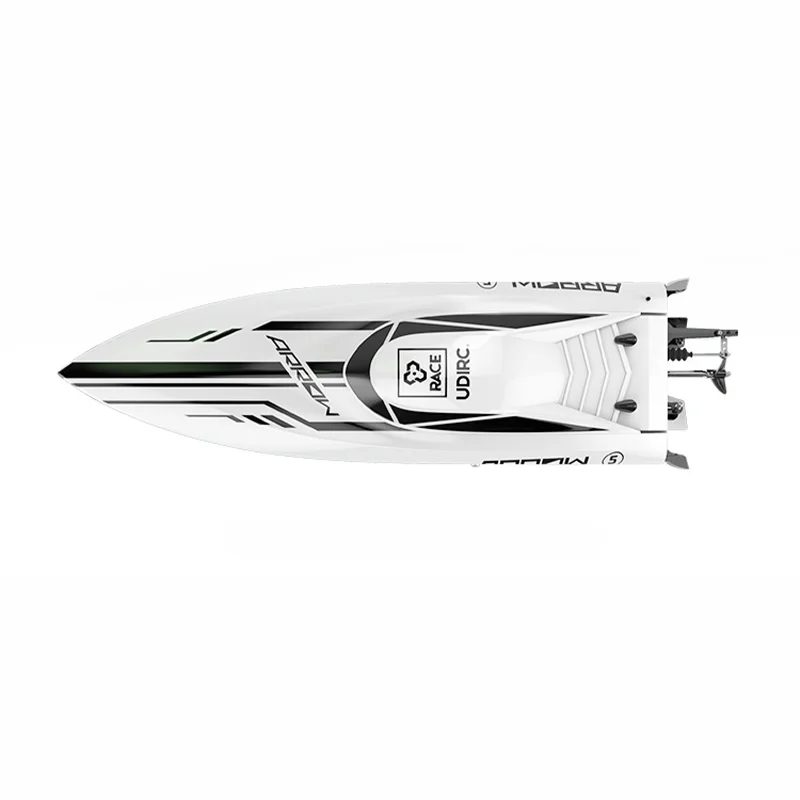 RC Boat High Speed 50km/h UDiRC UDI005 Waterproof 2.4GHz Radio Control Boat Brushless RC Speedboat Pvc Boat Toys Gift For Kids 4