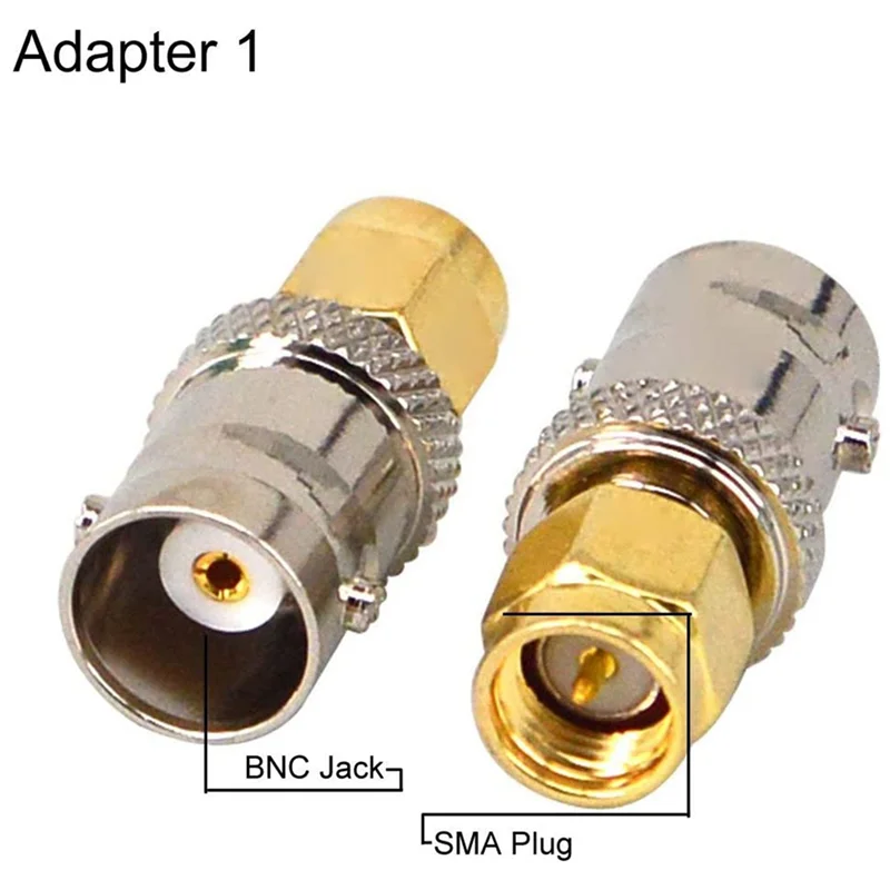 AA81-SMA To BNC Kits 3 Set RF Adapter Connector Kits For SDR Ham Radio ...