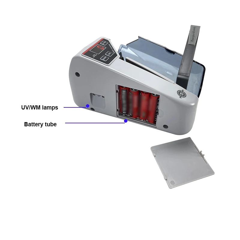 UV Fake Notes DetectorV30 Mini Portable Handy Money CheckerMachine For Cash and Banknote Paper Currency Counter