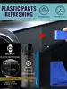 Plastic Renovation Agent Repair Waterproof Car Scratch Repair Agent with Sponge Brush and Wipe for Automotive Interior Cleaning 4