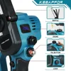KEEAFFOR 8 Inch Brushless Electric Saw Automatic Oiler Chainsaw Handheld Garden Pruning Woodworking Tool for Makita 18V Battery 5