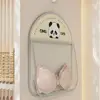 Multi-layer Hanging Storage Mesh Bag Wardrobe Organization Artifact Large Capacity Socks Storage Bags Multi-function Panda 4