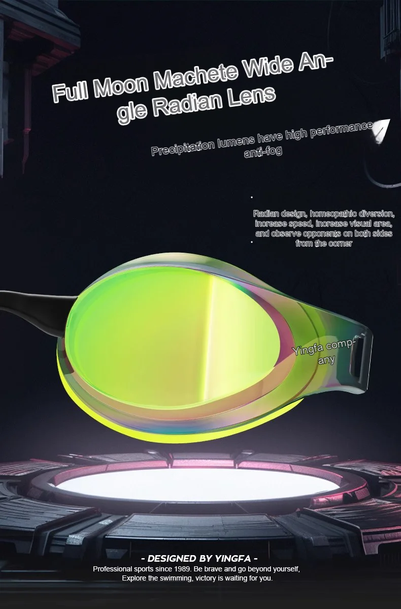 Swim Goggles Racing Diving Goggles Swimming Equip Men Women