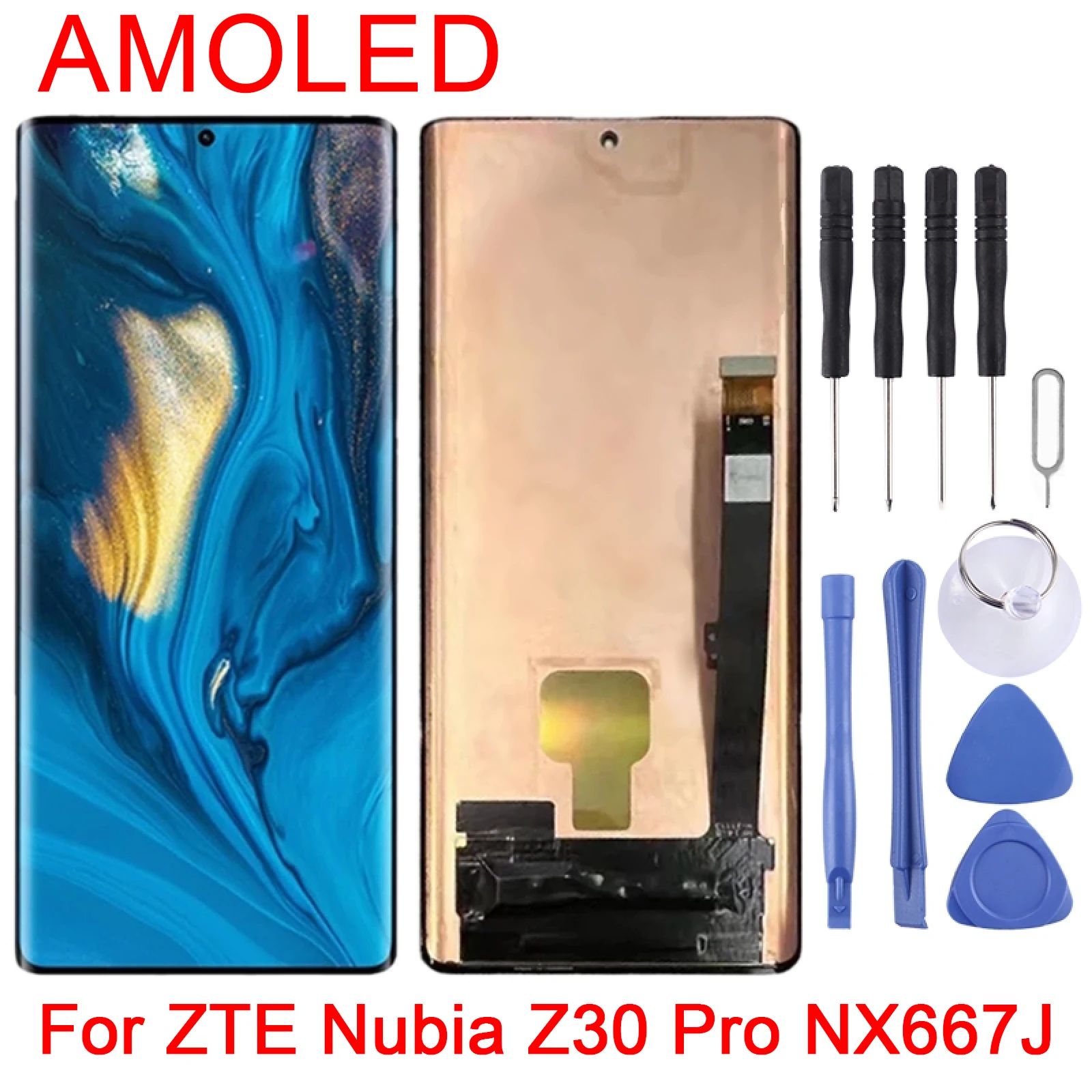 

AMOLED LCD Screen For ZTE Nubia Z30 Pro NX667J with Digitizer Full Assembly