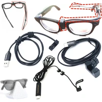 สายชาร์จ USB / Type-C รองรับการชาร์จโดยตรงโดยไม่ต้องใช้เคสและพลังงานต่อเนื่องสำหรับแว่นตาอัจฉริยะเรย์แบน เมตา เจน 1 2 เรย์แบน 1