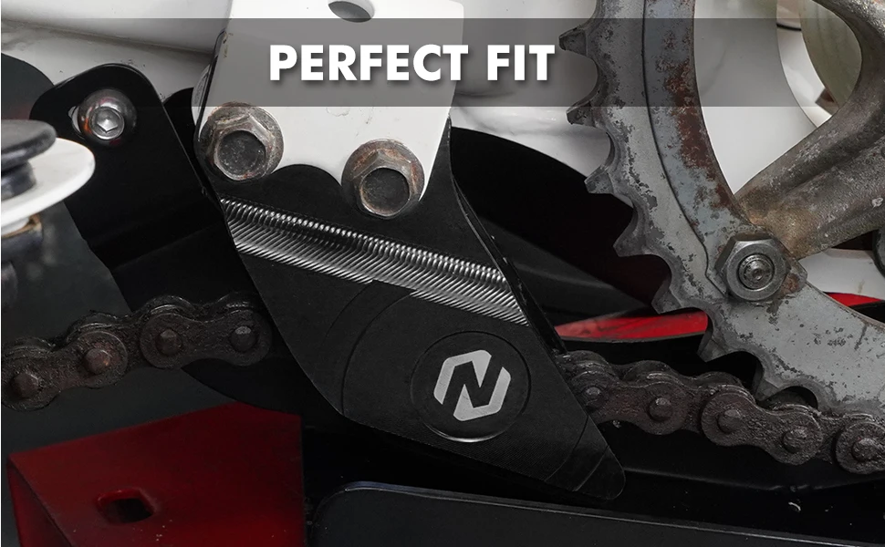 NICECNC Kettenstütze für Yamaha BLASTER 200 YFS200 WARRIOR 350 RAPTOR 350 1987-2006 Verhindert Kettenspringen ATV-Zubehör – Detail 11