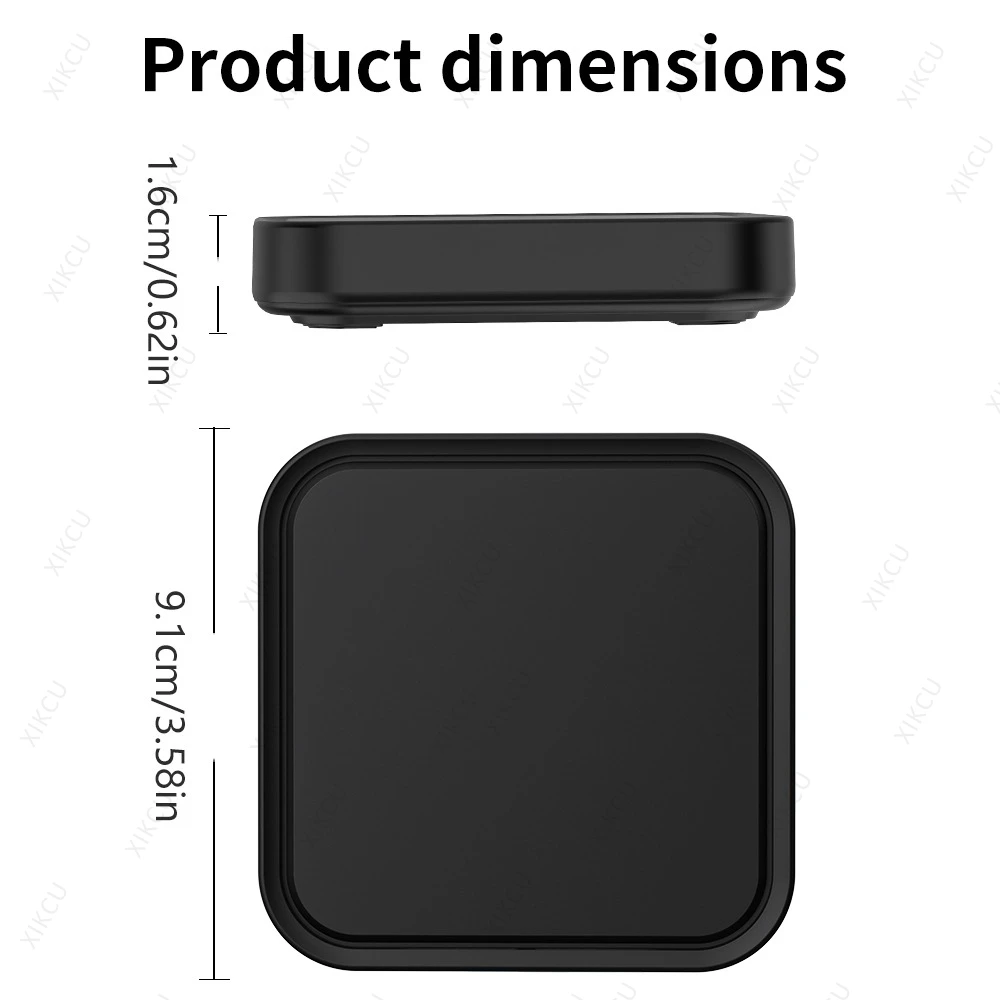 100W Wireless Charger Pad with Cooling Hole for IPhone 17 16 15 14 13 12 Pro Max Samsung Xiaomi 17 Pro Max Fast Charging Station