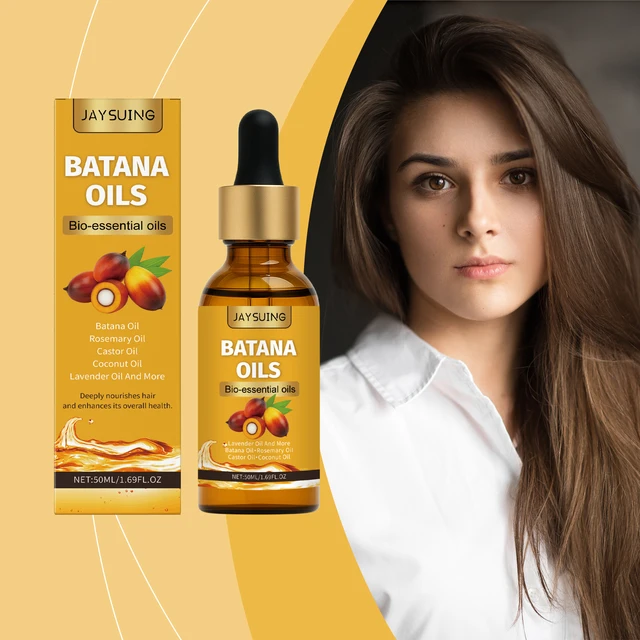 Batana Pflegendes Haaröl, beruhigendes Haar der Kopfhaut, fördert die Mikrozirkulation, verbessert die Elastizität, Haarwurzeln, tief feuchtigkeitsspendendes Pflegeöl