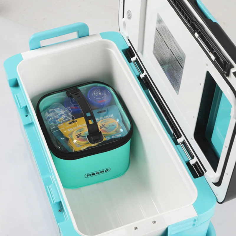 Large Fishing Box Organizer Multi-Function Lure Live Fish Bucket Thickening  Storage Box Fishing Accessories Tackle Box Pesca