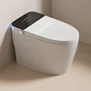 Smart Toilet with Bidet Built In, Automatic Intelligent WC, Heated Bidet Seat, Foot Sensor Operation, Auto Flush, Remote Control 1