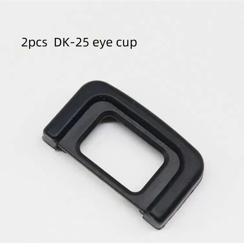 

2 Pcs dK-25 DK25 Viewfinder Eyecup Eyepiece For Nikon D3200 D5100 D5200 D5300 D5500 D5600 D5000 D3300 D3100 D3000 DSLR Camera