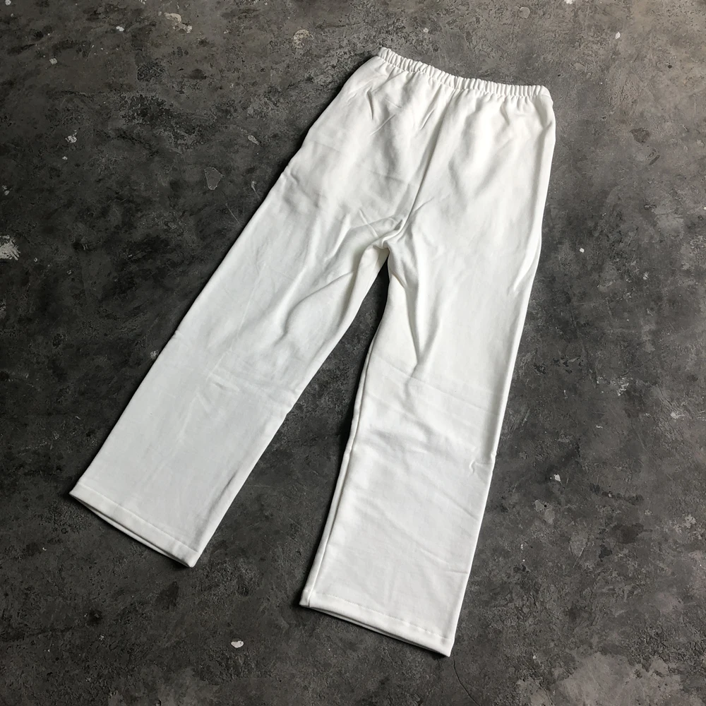 Frog Drift Vultures2 Kanye West Streetwear Best Quality Sweatpants Drawstring 100%Cotton Vintage Casual Pants Trousers For Men 2