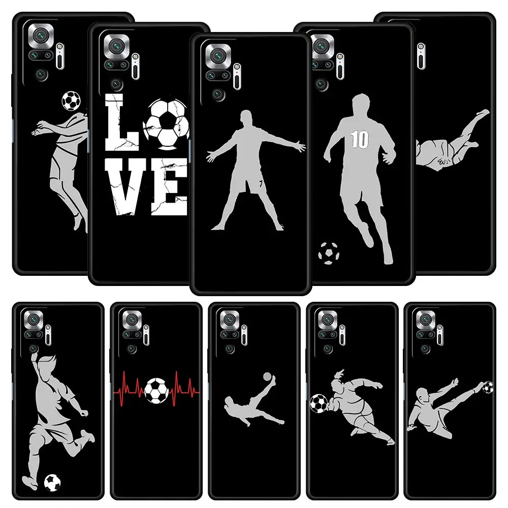 Dynamic Football Art Phone Case - Stylish and Protective Cover
