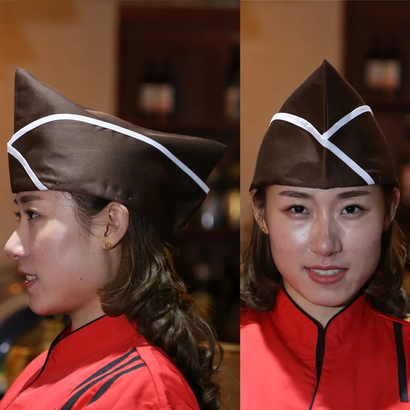 Sushi Restaurant Japanese Chef Boat Cap Men Women Cuisine Chef Hat Hotel Kitchen Cooking Dust-Proof Winehouse Waiter Work Hat chef hat