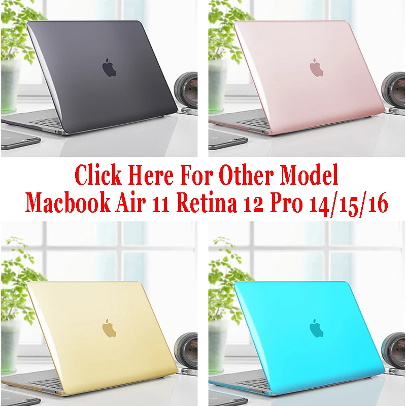 laptop fan cooling pad Ultra-thin Protective Case for Macbook Air 13 Case A1932 A2179 A2337 Clear Cover for Macbook Case 13.3 Colorful Apple Laptop ladies laptop bag