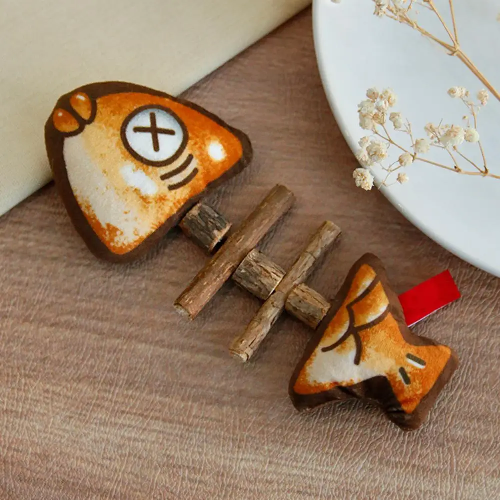 Cat Teaser Toy Peluche Pet Cat Toy For Funny Teeth Kitten Game Supplies Forma Creativa Super Morbida Per Divertimento Pet Playtime Kitten Toy