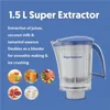 Blue Leaf Platinum 550 Watts 3 Jar Indian Mixer Grinder 110 Volts 6