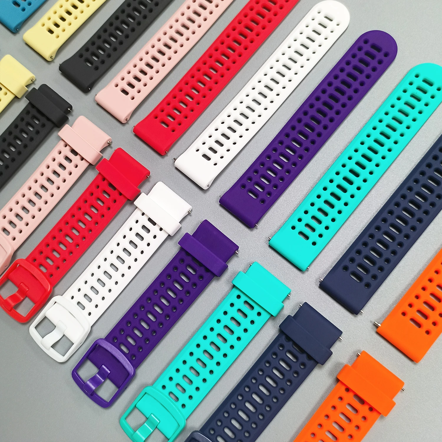 Premium Silicone Sport Watchband Strap - Compatible with COROS APEX & Pace Series