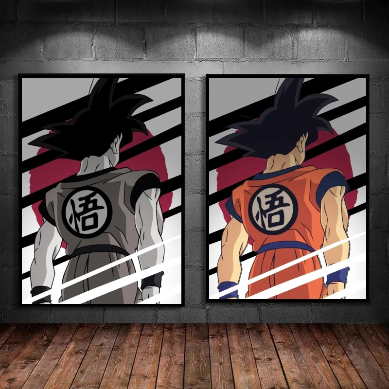 

Japanese Anime Canvas Paintings Friends Gifts Modern Living Room Classic Picture High Quality Art Wall Decoration