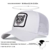 Unisex Wolf Embroidery Baseball Net Caps Spring and Summer Outdoor Adjustable Casual Hats Sunscreen Hat 6