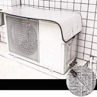 Housse de climatisation extérieure étanche à la pluie, 100x50cm, housse Anti-poussière pour climatiseur, sac de nettoyage Anti-poussière et Anti-neige 3