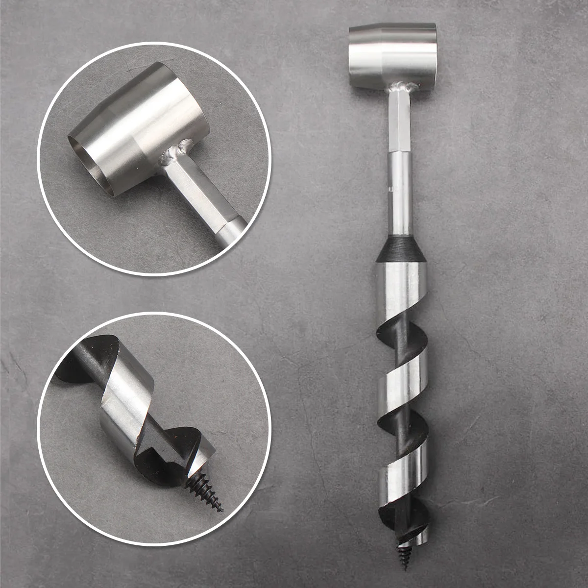 Hand Auger Drill Bit Hand Drill Survival Auger Bushcraft Hand Drill