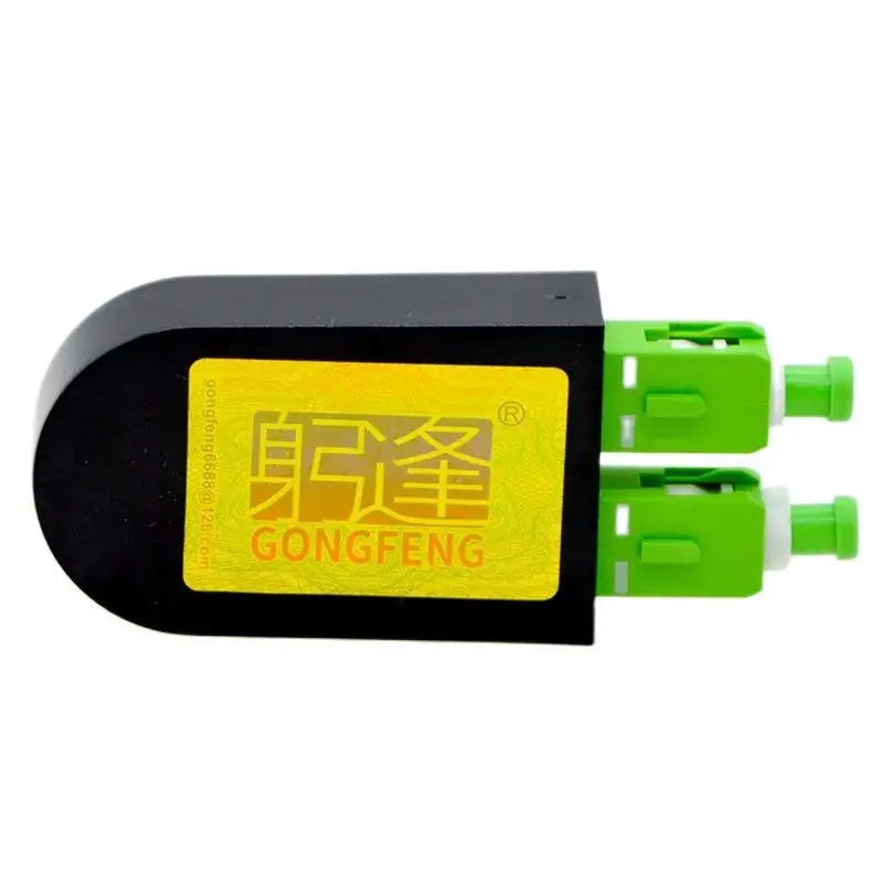 SC/APC Optic Fiber Loop Back Connector Single Mode SM9/125 Flange Adapter Coupler Test Connector Factory