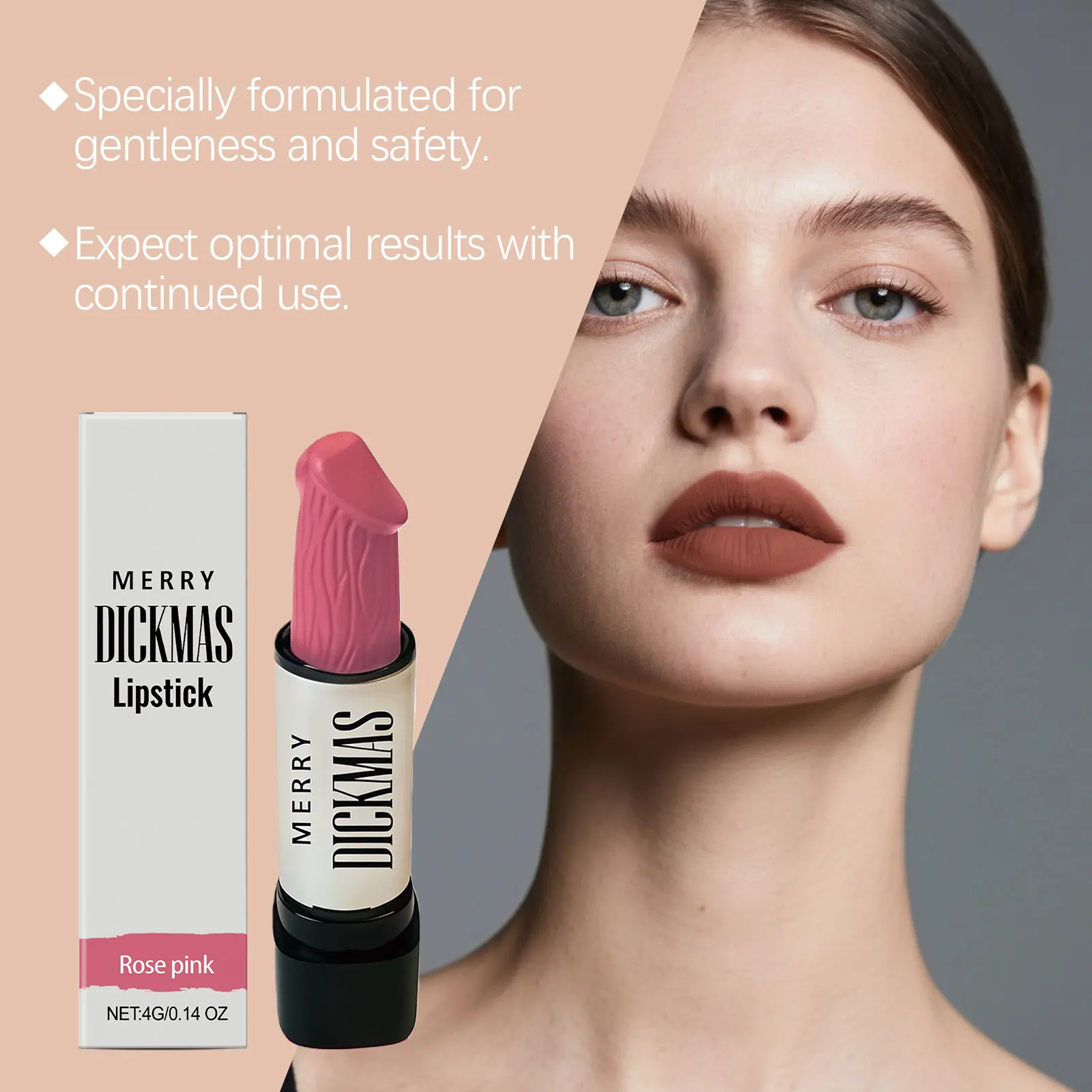 Langanhaltender Matter Schimmer-lippenstift Für Damen Make-up_voghion.com