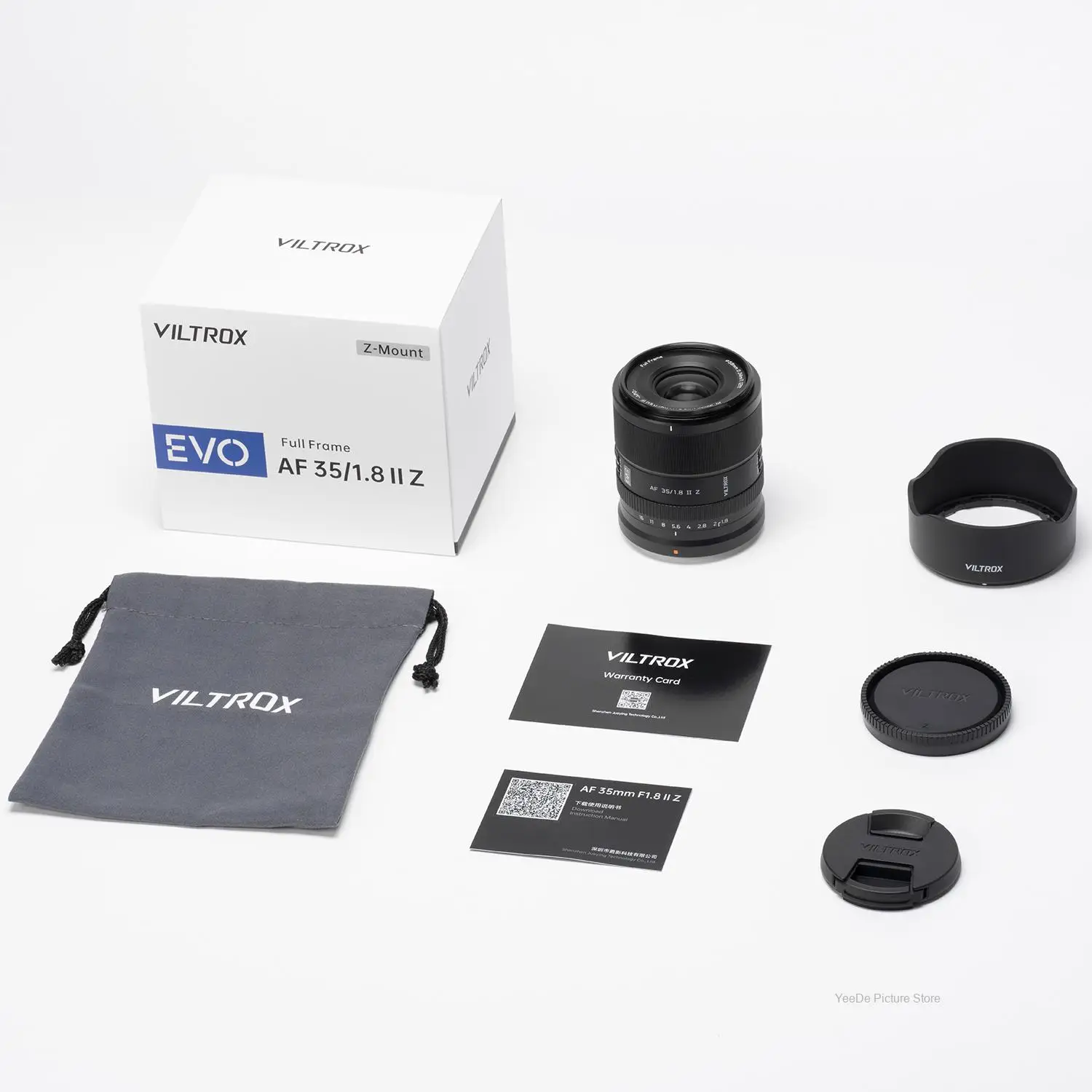 VILTROX 35mm F1.8 EVO 렌즈 풀프레임 자동 초점 대구경 렌즈 ( E, 니콘 Z 마운트 카메라용)
