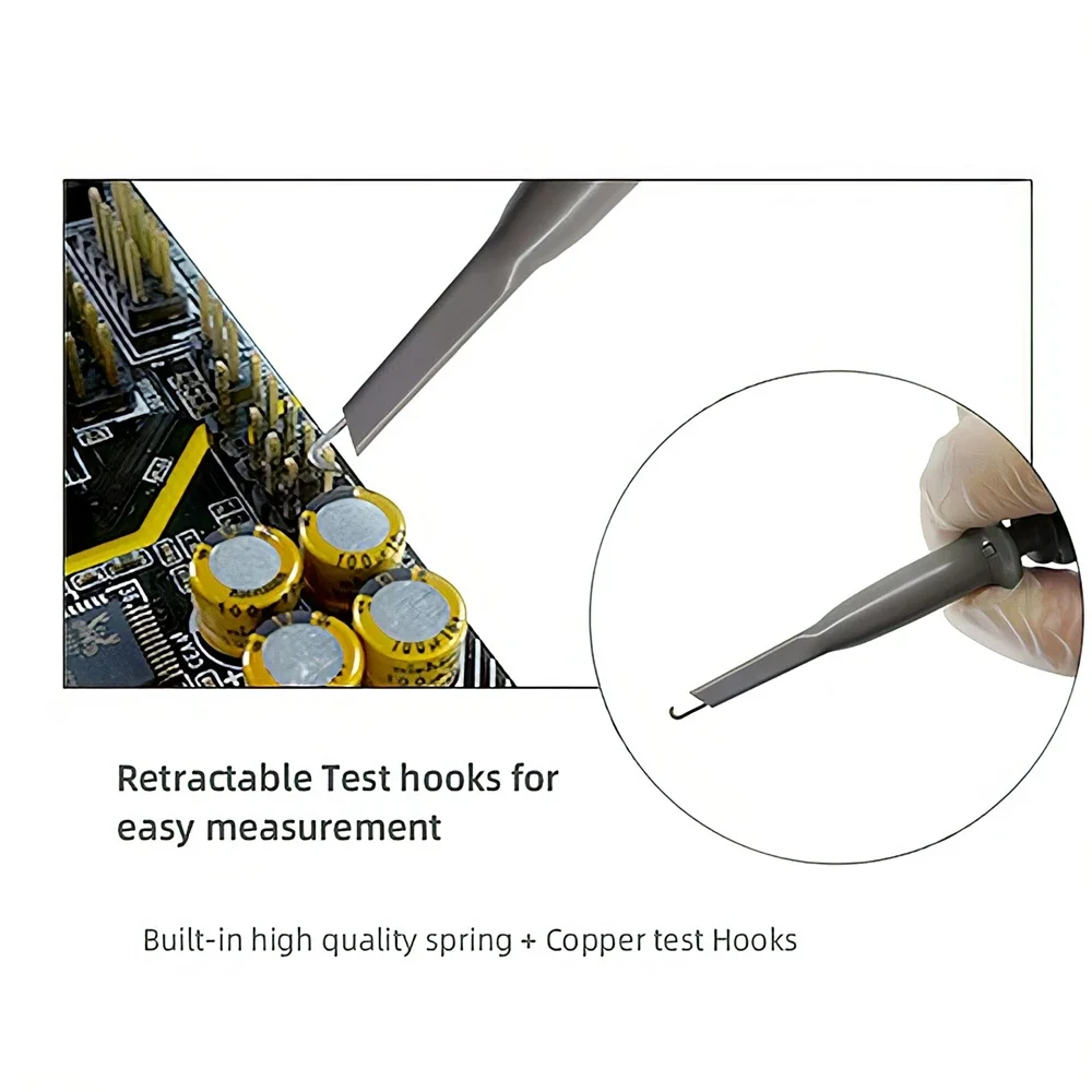 BNC Oscilloscope Probe Kit 1pcs/2pcs P6100 100MHz 1X 10X Alligator Clip Probes Test Leads oscilloscope probe kit