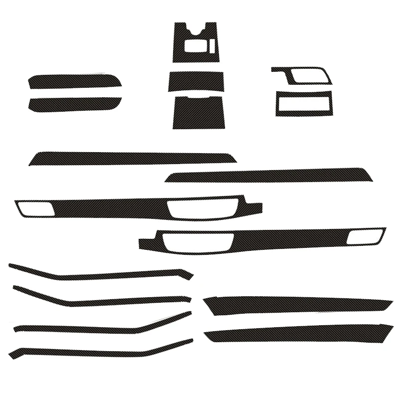 SQOFJGIGN Schaltpanel Aufkleber Für Subaru Forester 2008-2012 - Kohlefaser Design Innenausstattung