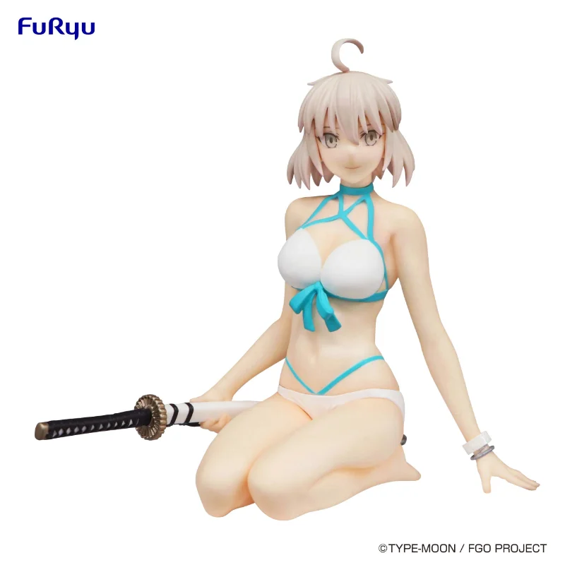 

Original:Fate FGO Okita Sōji swimsuit 12cm PVC Action Figure Anime Figure Model Toys Figure Collection Doll Gift