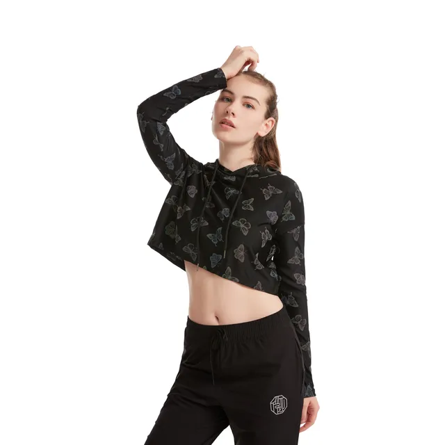 Holographic Reflective Tracksuit Top 2