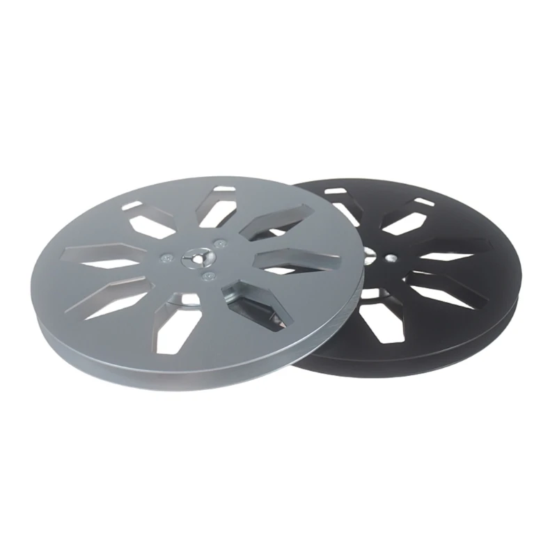 

1/4 7 Inch Empty Tape Reel Aluminum Alloy 8 Hole Universal Opening Machine Part Dropship