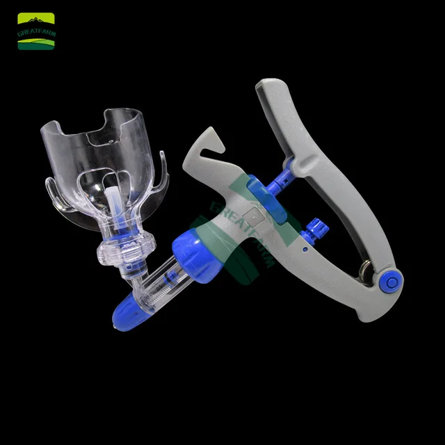 Állati Folyamatos Fecskendő 1-5 Ml Állítható Vakcina Csirke, Sertés, Tehén, Juh, Kutya, Kacsa, Nyúl, Liba, Háziállat - Image 3