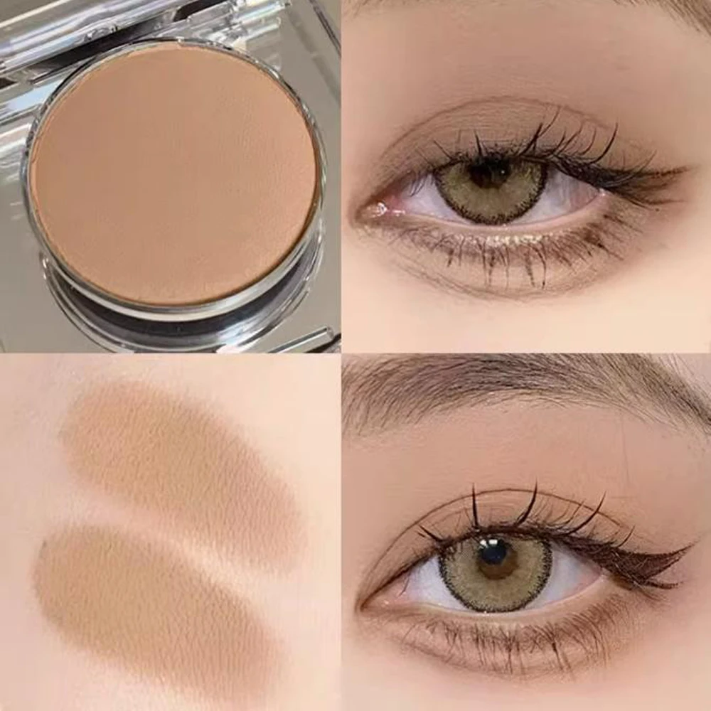 Monochrome Matte Eye Shadow Palette Long Lasting Beige Nude Brown Eyeshadow Low Saturation Nude Earth Color Eyes Korean Makeup eye shadow eye shadow plate