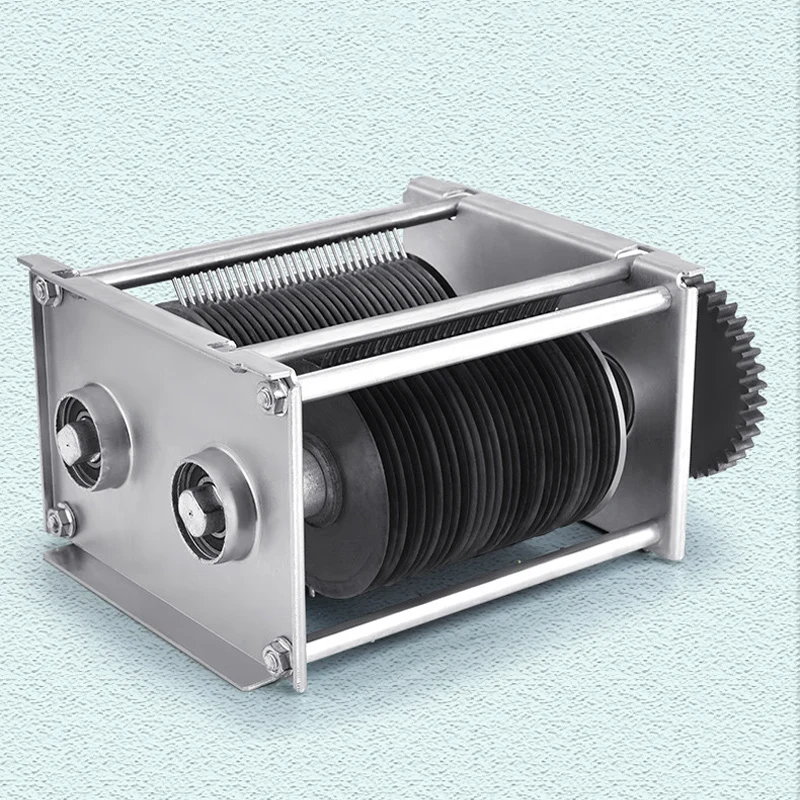 Electric Meat Cutting Mincing Dual-Purpose Commercial Meat Processing Machine Pork Lamb Beef Grinder Slicer 4