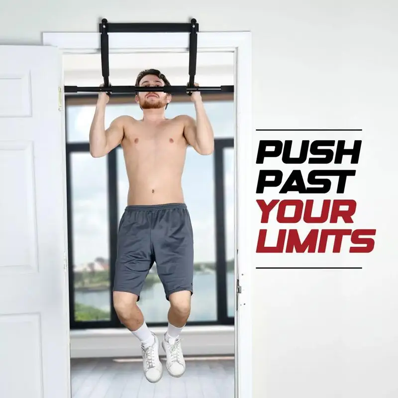 Door Frame Pullup Bar Upper Body Fitness Workout Bar Pull Up Hangable for Home Gym Effective Fitness Trainer Equipment