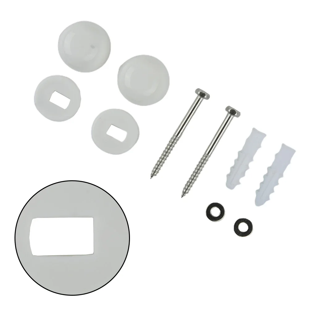 Bidet Anchor Toilet Accessories Pan Fix To Floor Kit Stainless Steel+Plastic Bolts Set For Bathroom Decoration
