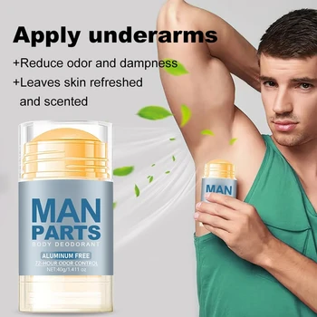 Men Mint Deodorant Stick Anti Sweating Keep Drying Lasting Fragrance Remove Armpit Odor Underarm Refresh Sticks Refresh 1