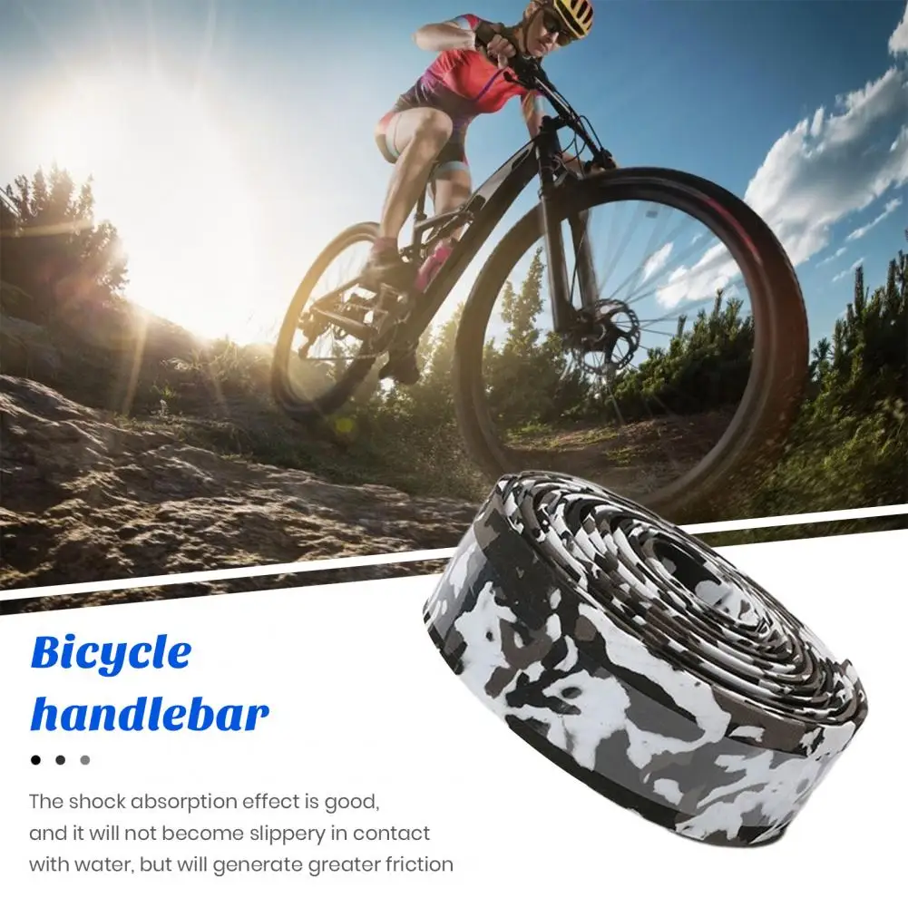 Non-slip Bike Handlebar Tape Durable Shock-absorbing Bike Set for Road Comfortable